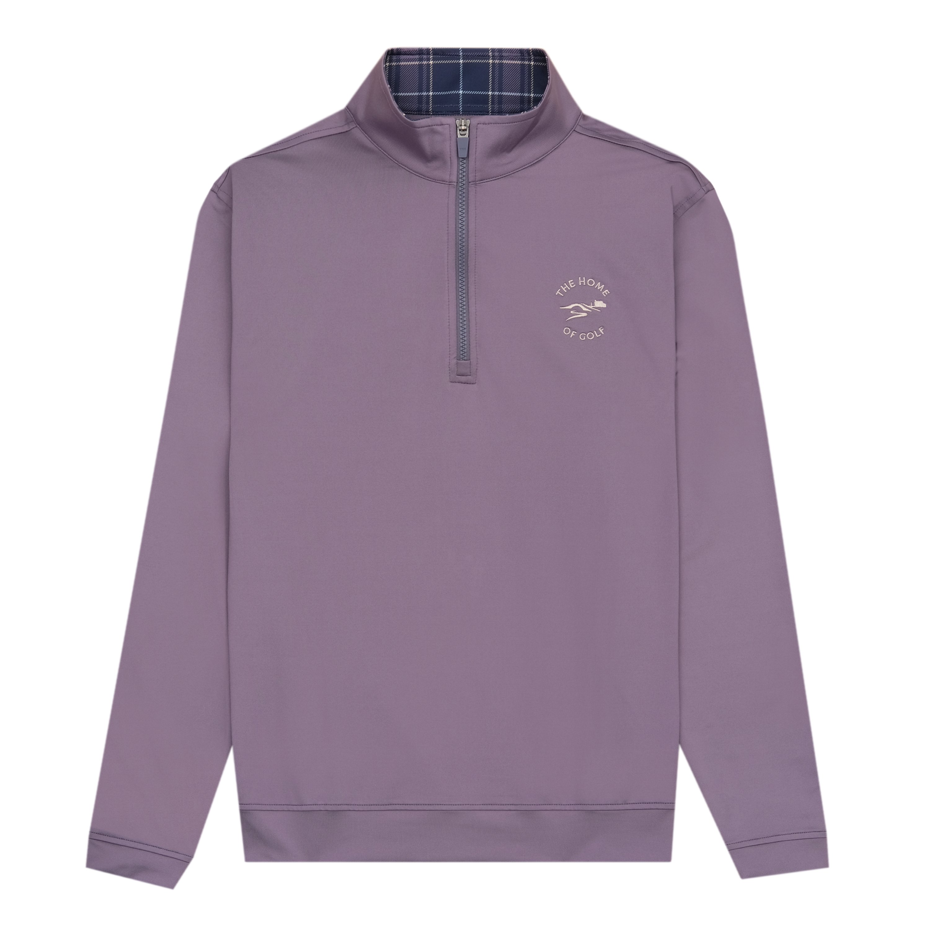 The Home Of Golf Tartan Midlayer