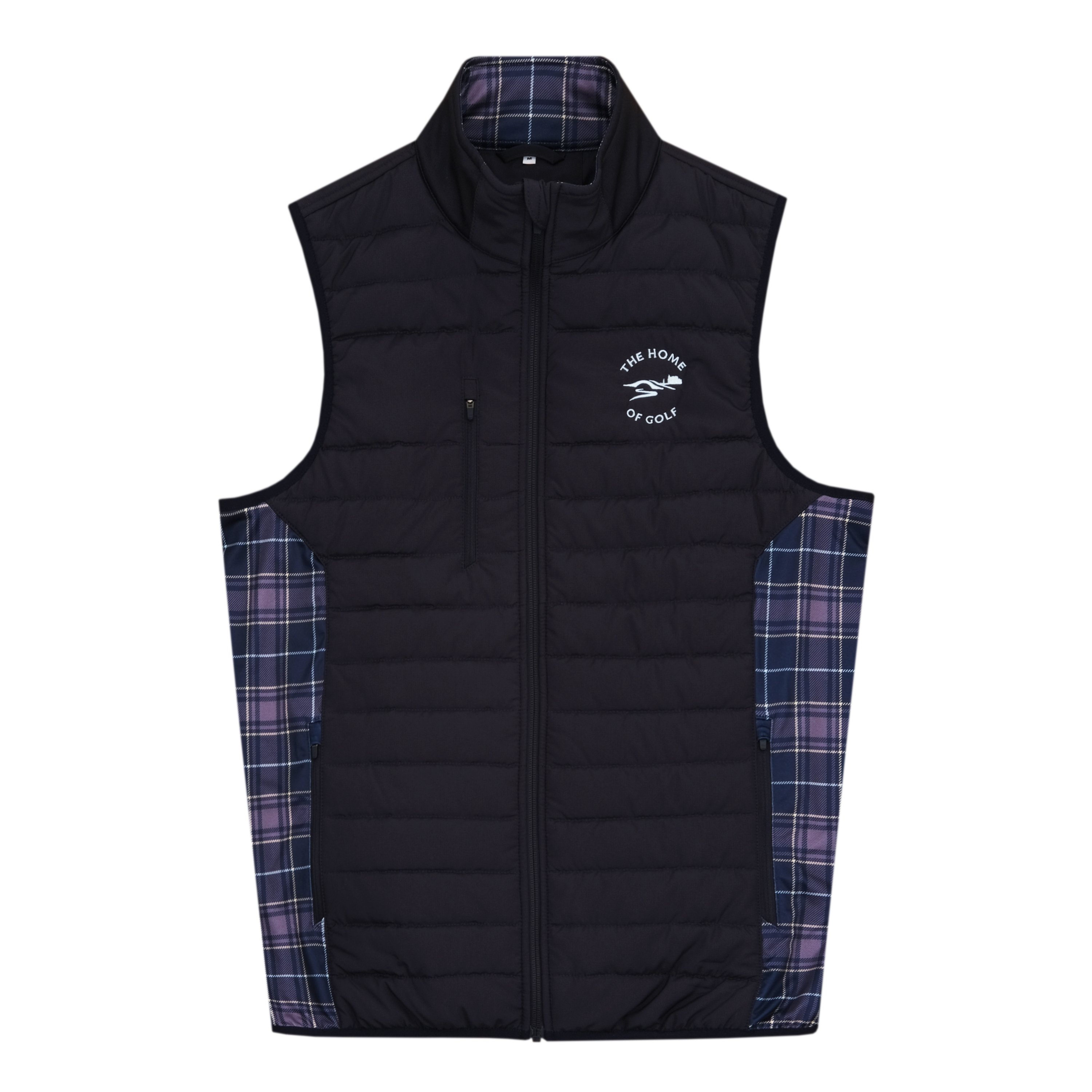 The Home Of Golf Tartan Gilet