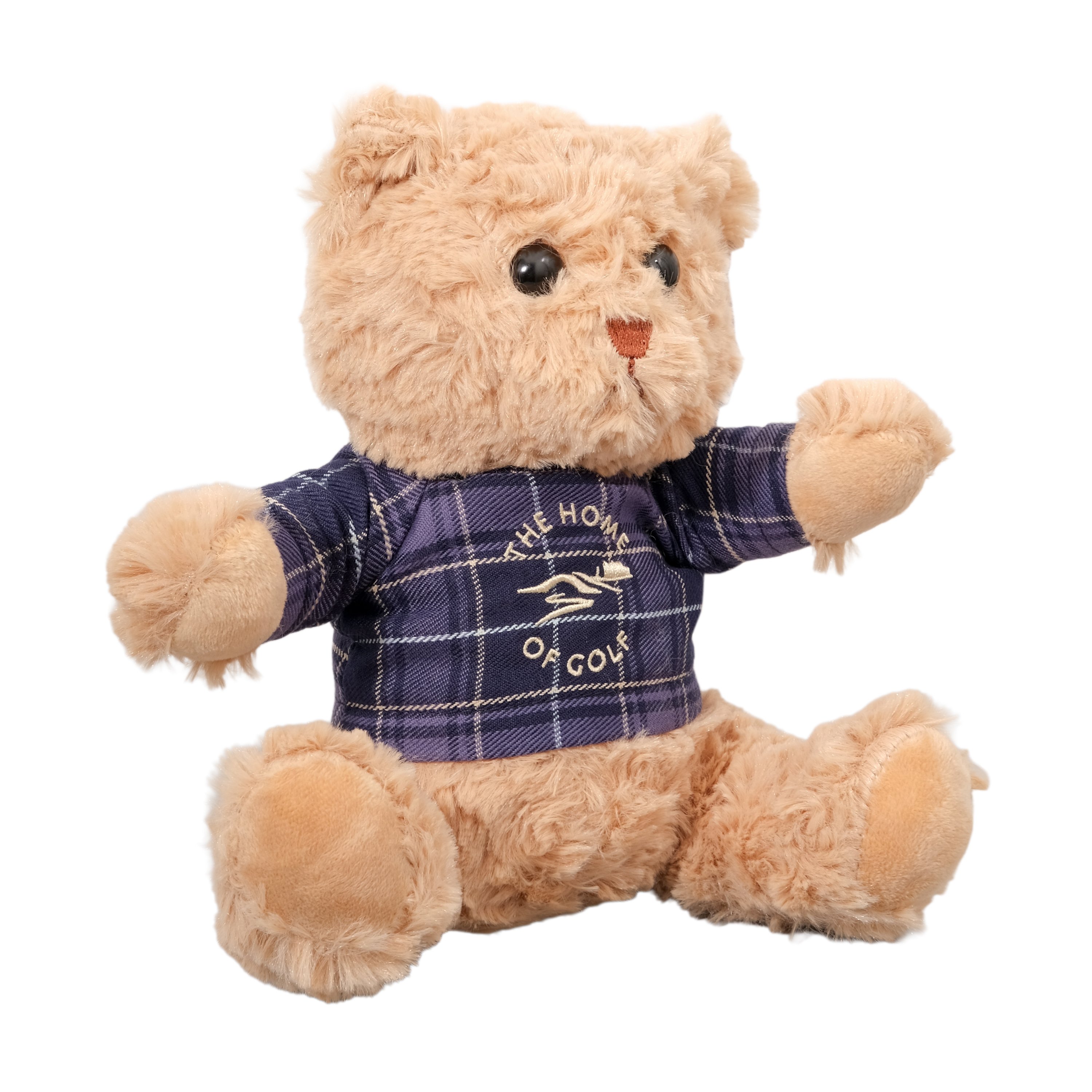 The Home Of Golf Tartan Teddy 