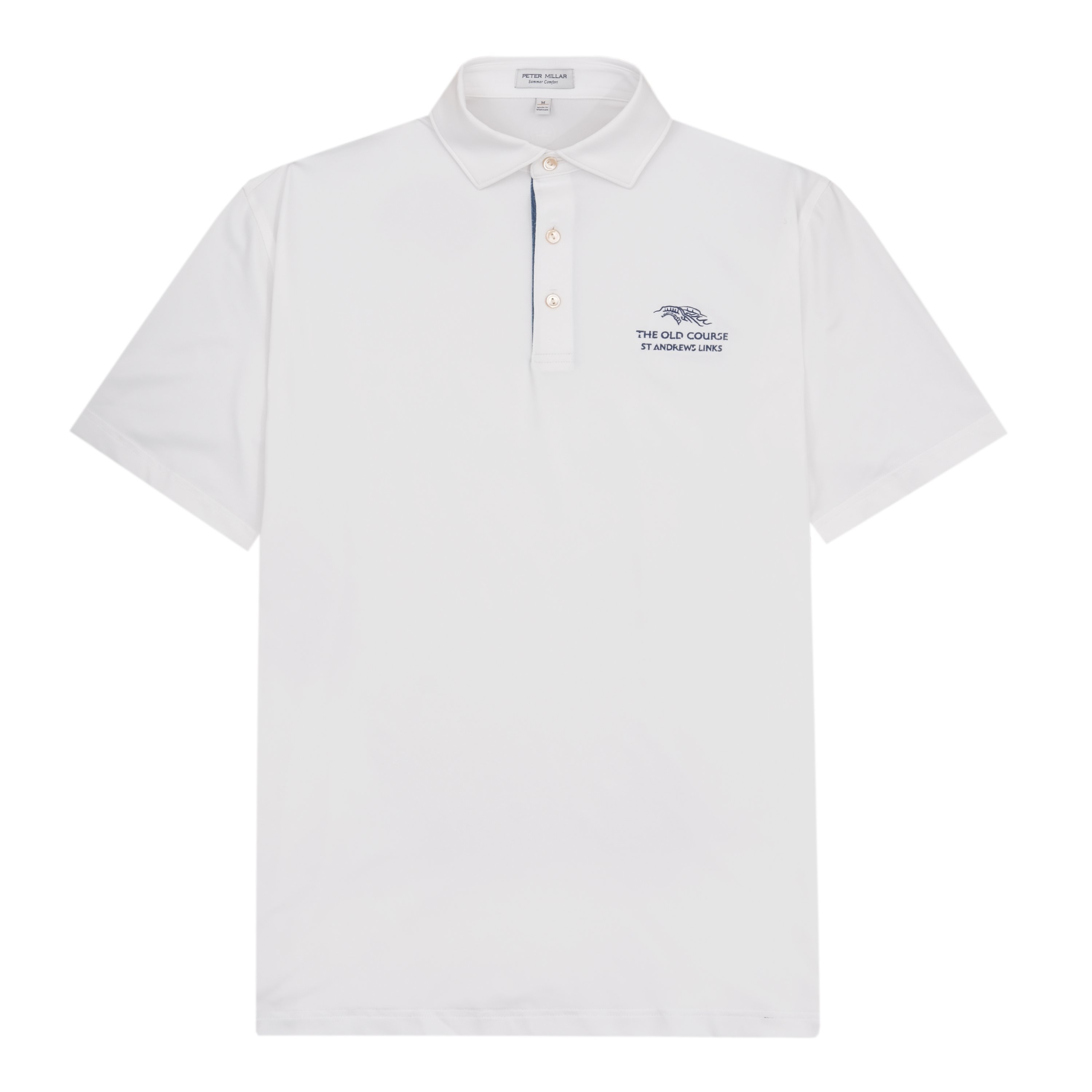 Peter Millar Ginger Beer Placket Polo