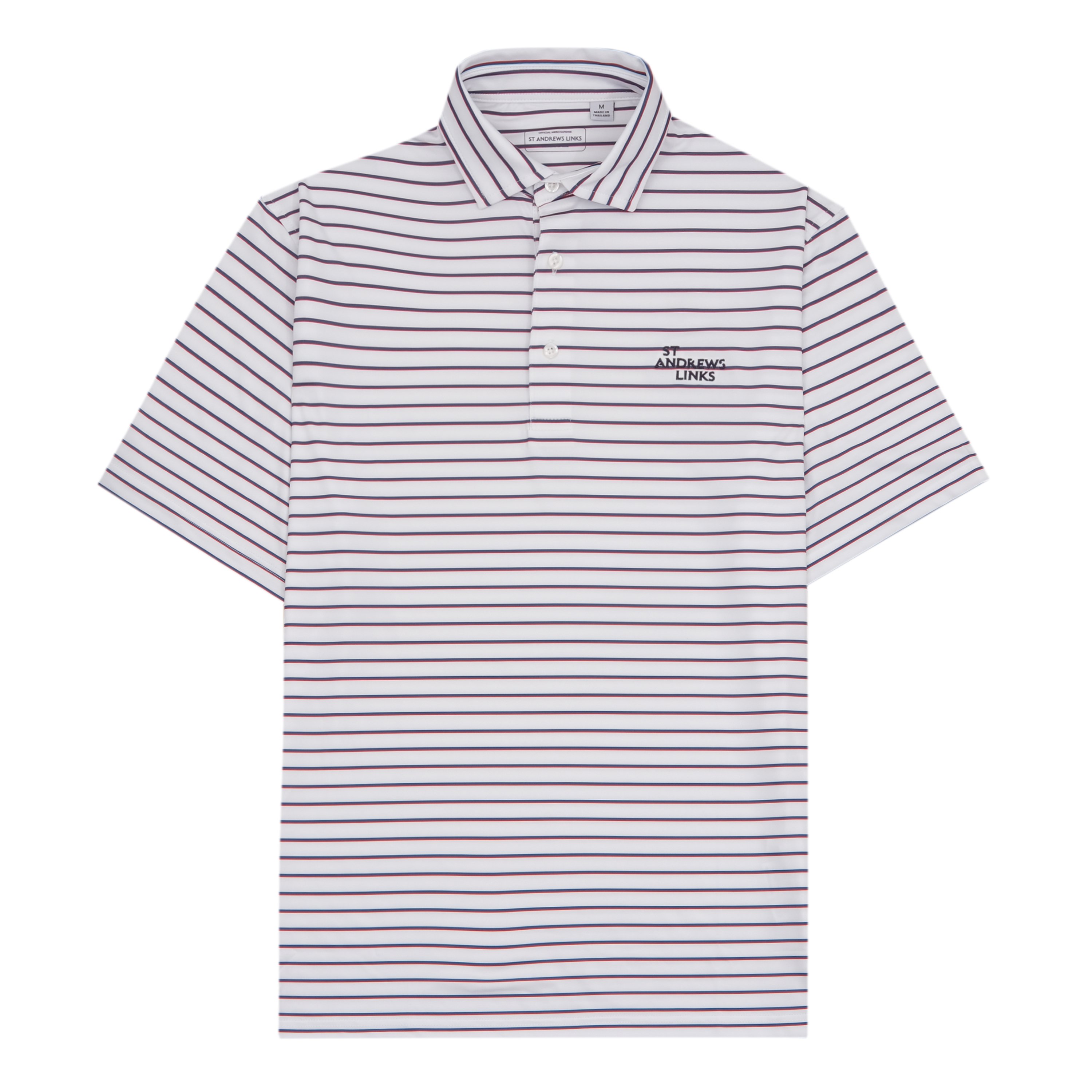 St Andrews Links Ballard Stripe Polo