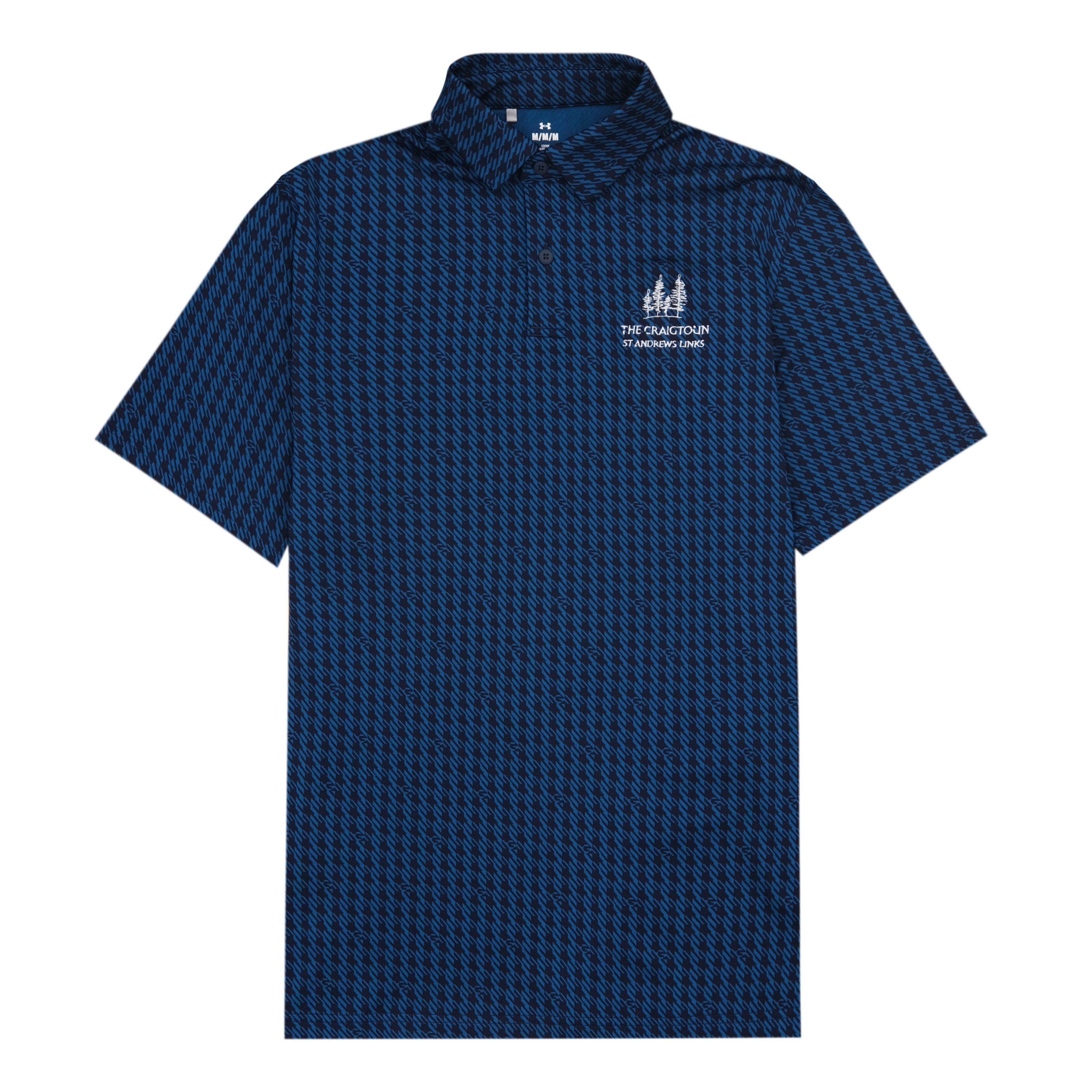Under Armour The Craigtoun Tee To Green Print Polo
