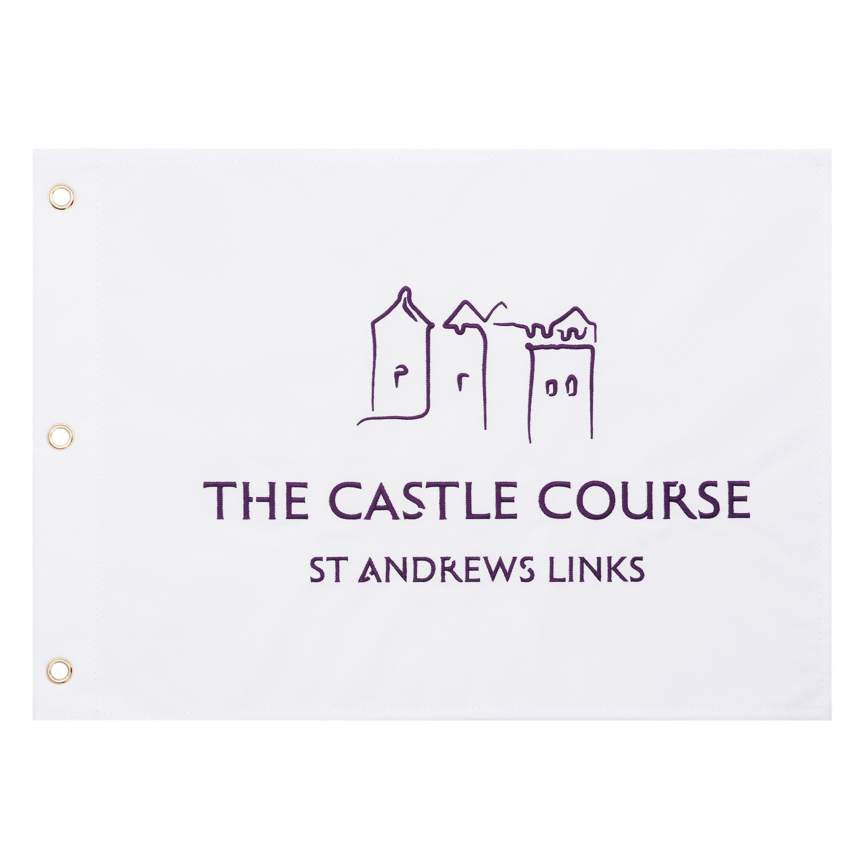 Castle Course St Andrews Links Pin Flag